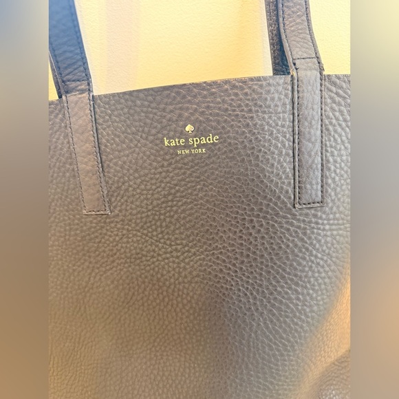 Kate spade black pebble leather tote bag - Picture 3 of 7